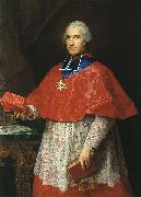 Pompeo Batoni Portrait of Cardinal Jean Francois Joseph de Rochechouart oil painting reproduction